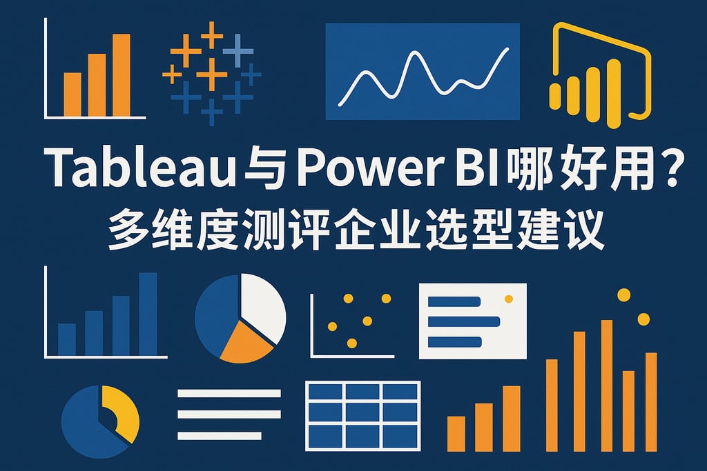 Tableau与Power BI哪个好用？多维度测评企业选型建议